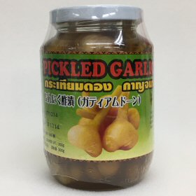 タイ にんにくの酢漬け アジア食品の通販 販売 シャプラ